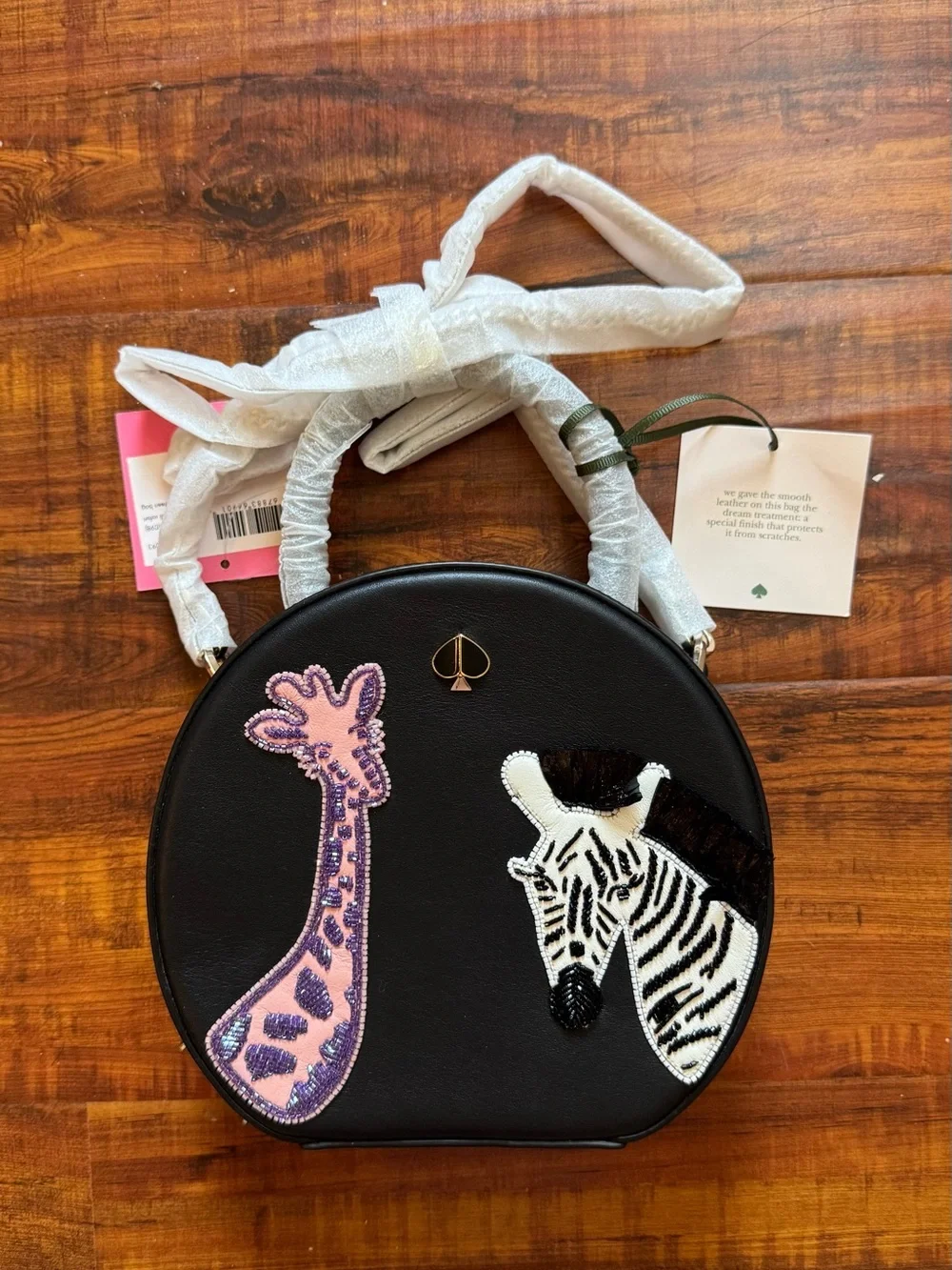Kate Spade Andi black canteen safari purse crossbody NWT